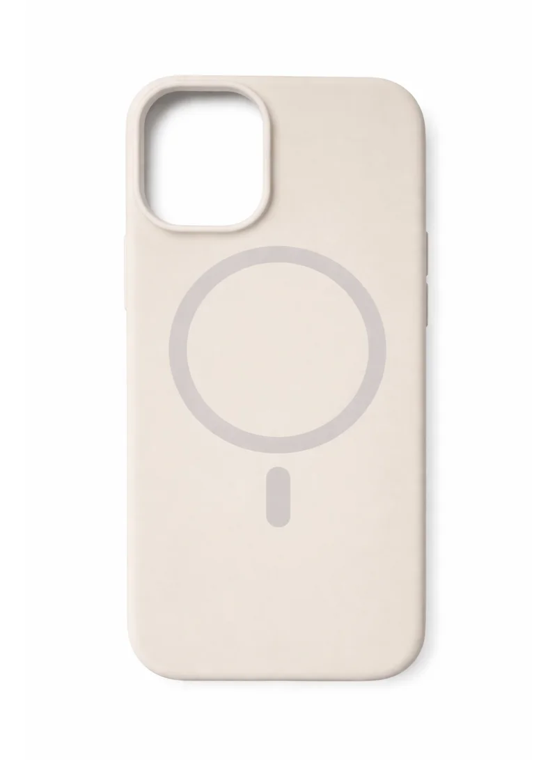 موبكوس جراب Mobcos iPhone 17 Cream Elite Ring المصنوع من السيليكون الفاخر والمزود بشحن لاسلكي مغناطيسي | ملمس ناعم كالحرير | حماية مقاومة للصدمات بمعايير عسكرية | توافق مغناطيسي قوي | غطاء أنيق وفاخر